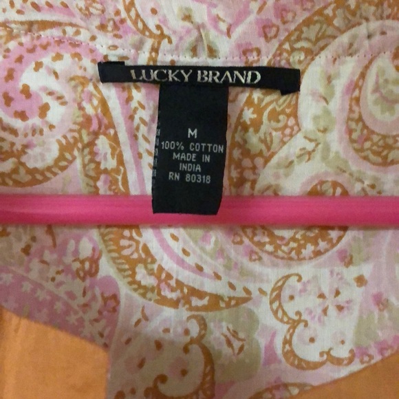 Lucky Brand Paisley Tunic - Picture 2 of 5